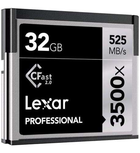 Lexar Professional 32gb 3500x Cfast 2.0 Cartão Memória C/ Nf