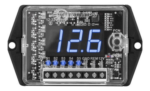 Voltímetro E Sequenciador Vts 5.1 Taramps 5 Saídas Modo Spl