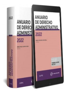 Libro Anuario De Derecho Administrativo 2022 De Civitas