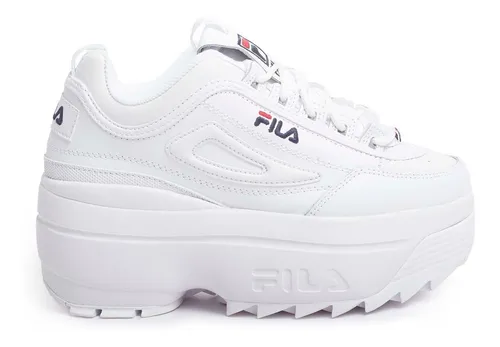 Tenis Fila Disruptor Wedge Plataforma Alta Mujer | Meses intereses