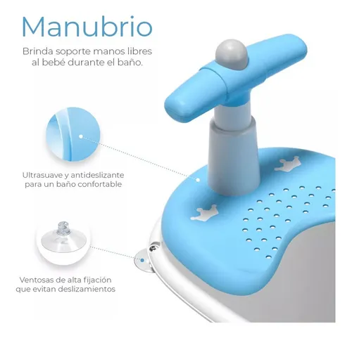Silla De Ducha Para Bebes Y Niños Pequeños Asiento De Baño