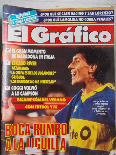 El Gráfico, N° 3568   Revista Fútbol Argentino, Cb