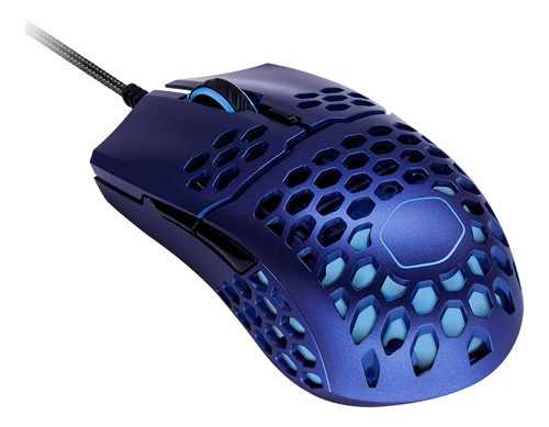 Mouse Gamer Cooler Master Mm711 Metallic Blue 16000 Dpi Color Azul