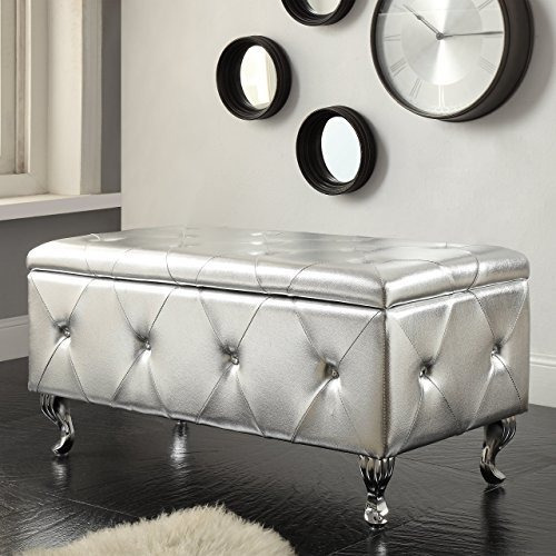 Banco Christies Home Living Plata Del Cristal Copetudo D