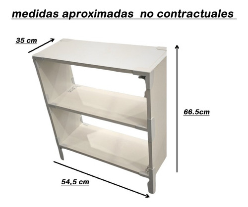 Estanteria Completa -mesa Mueble - Aprox 54,5 X 35 X 66,5cm