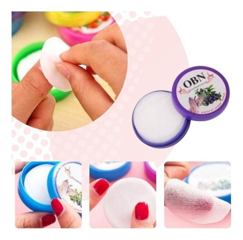 Toallitas Removedor Quita Esmalte Con Aroma
