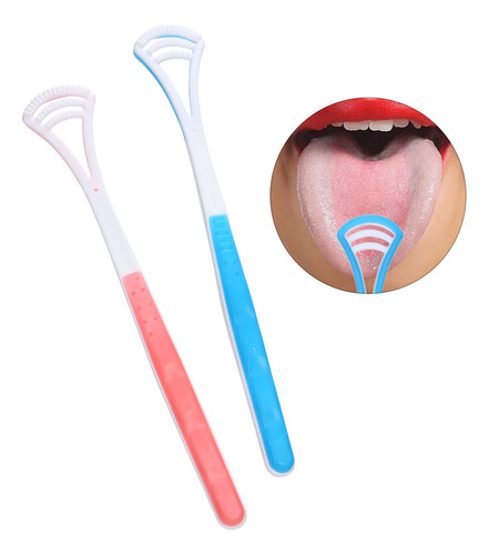 A Limpiador Bucal Raspador De Lengua For Un Aliento Fresco,