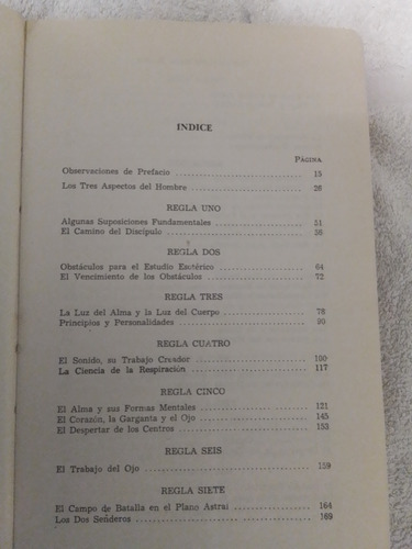 A.bailey.tratado Sobre Magia Blanca Oel Caminodel Discípulo. (Usado)
