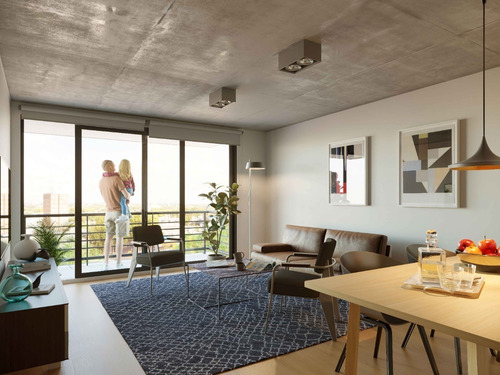 Imagen 1 de 4 de Próximo Estreno! Apartamento De Un 1 Dormitorio Con Terraza