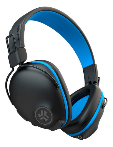 Auriculares Para Niños Negro/azul + De 35hrs / Bluetooth Color Negro