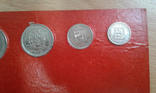 Imagen 4 de 8 de Colección De 6 Monedas De Plata Ley De Venezuela (igo.033)