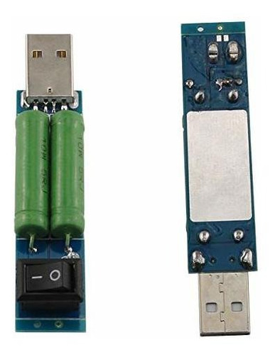 2 Unids Resistencia Modulo 5v1a 2a Conmutable Descarga