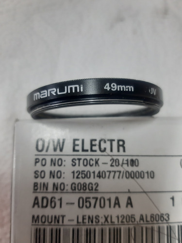 Filtro Marumi  49mm Uv Leer Bien