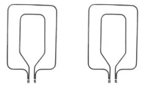 Comprar 2 Kits - 2 Resistências Para Forno Layr 2400w 110v
