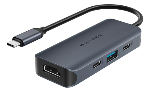 Hyperdrive Next 4 Port Usb-c Hub, Esenciales De Viaje Portab