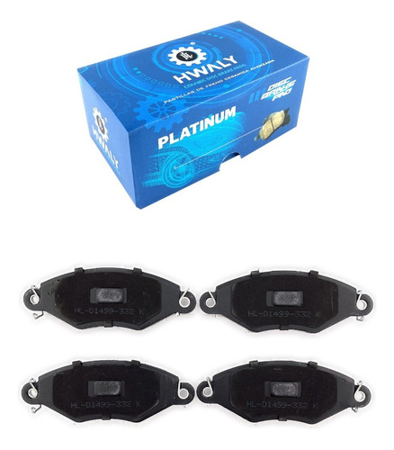 Pastillas De Freno Delantera Renault Kangoo 1.9d 1991 - 2001