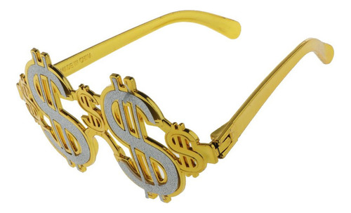 Z 2 Brillo De Dólar De Plástico 70s 80s Rapero Party Eyewear