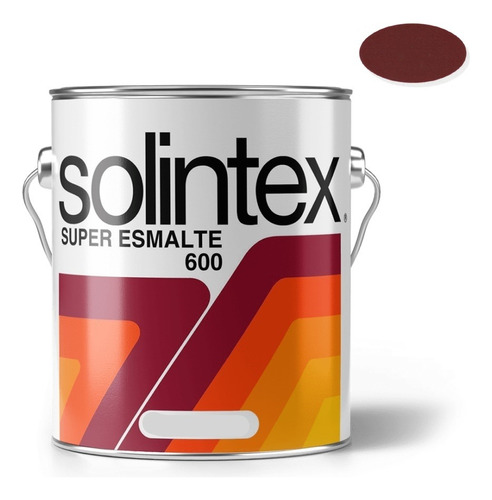 Pintura Aceite Super Esmalte Caoba 0635 Galon Solintex