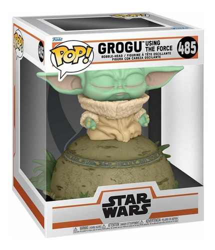  Funko Pop! - Star Wars - Grogu Using The Force#485 Original