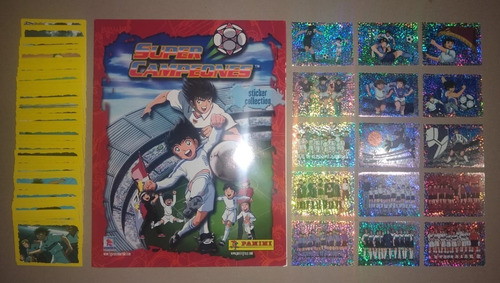 Álbum Supercampeones Panini + Todas Sus Laminas Para Pegar