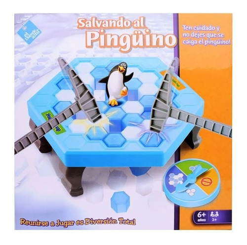 Imagen 1 de 6 de Juego De Mesa Salvando Al Pingüino Polo El Duende Azul Full