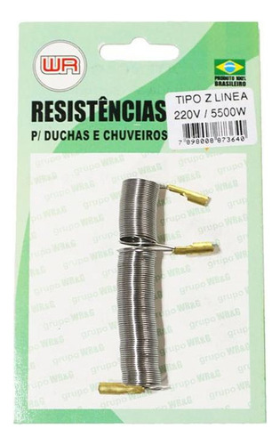 Resistencia Tipo Zagonel Linea Wr 220v 5500w  7364