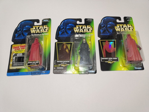 Emperor Palpatine & 2 Royal Guards Potf Star Wars