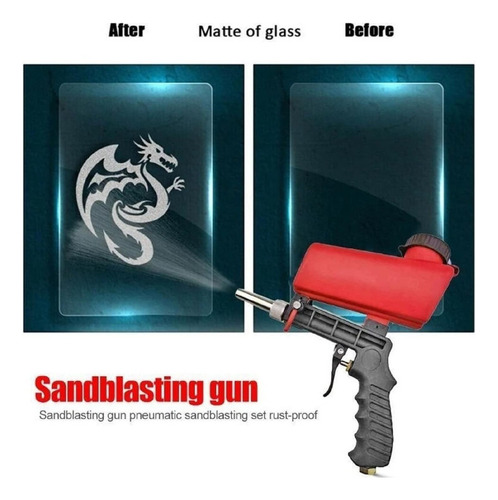 Pistola De Chorro De Arena Portátil For Eliminación De