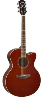 Guitarra electroacústica Yamaha Cpx600 Steel Root Beer