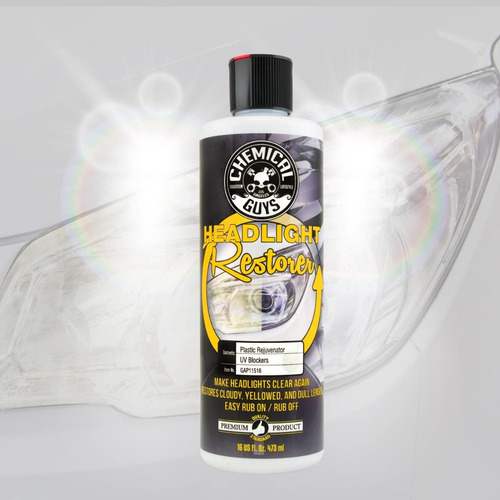 Restaurador De Faros, Protector Y Sellador, 473 Ml, 1 Unidad