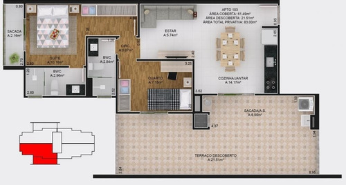 Imagem 14 de 14 de Cobertura No Bom Retiro Com 3 Quartos Para Venda, 122 M² - Ka1387