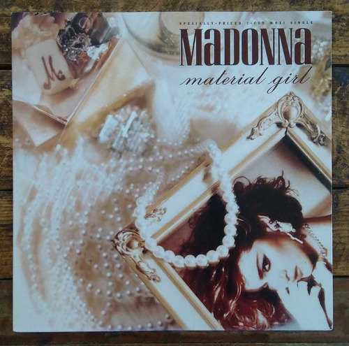 Madonna Material Girl Ext Dance Remix Vinilo 12 Usa 1985 Ex+