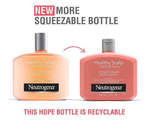 Set De Cabello Neutrogena Toronja Clarify & Shine