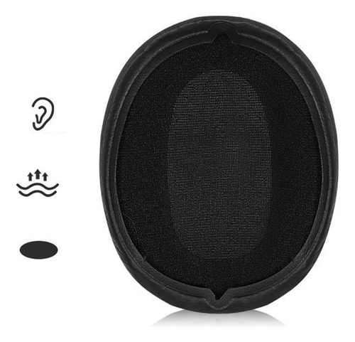 ~ Almohadillas De Esponja Suave For Audífonos Wh-ch710n Com