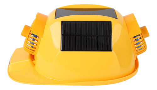 Casco Duro Con Ventilador Solar, Casco Doble, Ligero, De Seg
