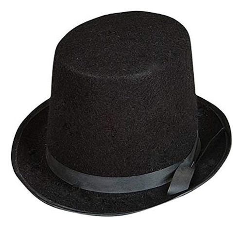 Fieltro Parte Negro Magician Costume Adulto Sombreros 3 Pack