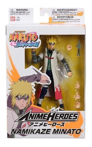 Naruto Shippuden Namikaze Minato Figura Bandai 36905