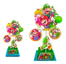 Comprar Adorno Torta Base Gibreada Mario Bros X1u Upalala Mario Bross