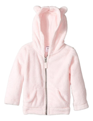 Chaqueta Rosa Sherpa Carters Original  Para Niña 