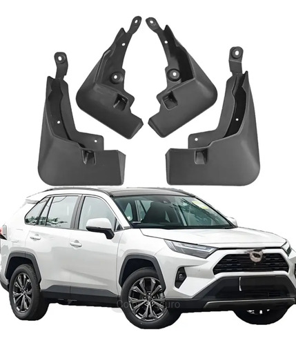 Kit Loderas Guarda Barros Del/traseras Toyota Rav4 2021 2022