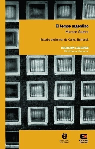 Libro - El Tempe Argentino - Marcos Sastre