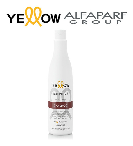 Shampoo Hidratante Yellow Nutritive 500ml Alfaparf