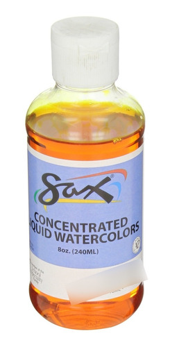 Sax Color Liquido Concentrado Lavable Acuarela 8 Onza