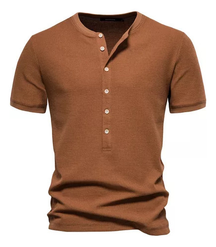 Camisas Henley For Hombre Camisas Informales De Punto