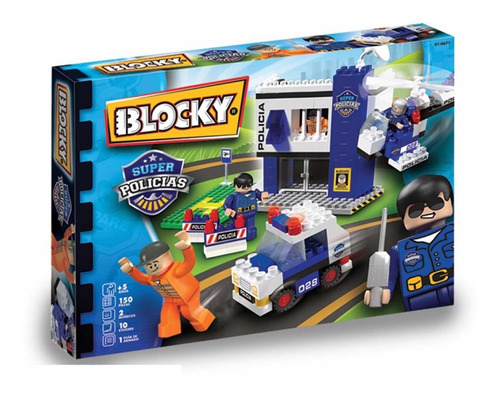 Toys Palace Blocky Super Policias 2