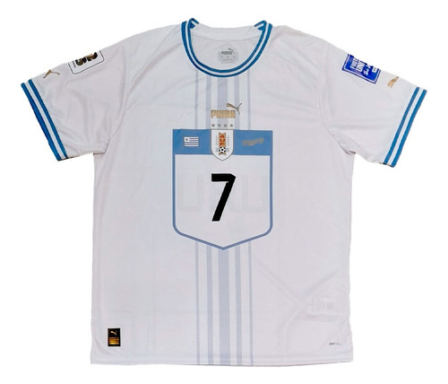 Camiseta Alternativa Uruguay Eliminatorias 2024 De La Cruz