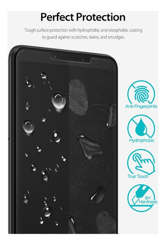 Imagen 8 de 9 de Vidrio Templado Xiaomi Mi Max 3 Ringke Pack X 2 Unidades