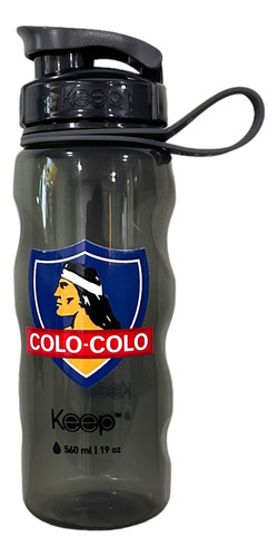 Botella Sport Colo Colo - Futbol 560ml Keep 