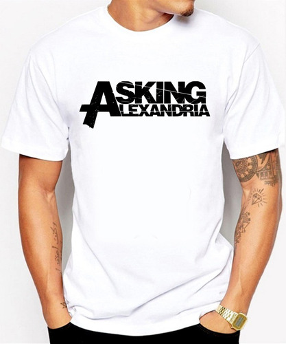 Camisas Para Hombre Asking Alexandria Diseños Letras