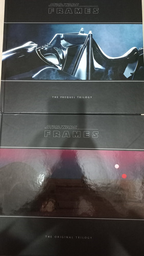 Frames Star Wars Caixa C/ 2 Livros Gigantes 2 Trilogias Raro (Usado)